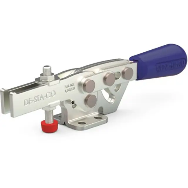Produktfoto 1 von DESTACO 2013-U-B - Handspanner, horiz., Kniehebel, Vers. 2013-U m. blauem Griff
