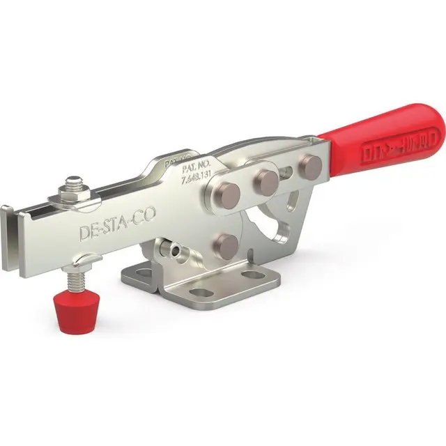 Produktfoto 1 von DESTACO 2017-U - Handspanner, horiz., Kniehebel, geflanschte Basis, U-Spannarm