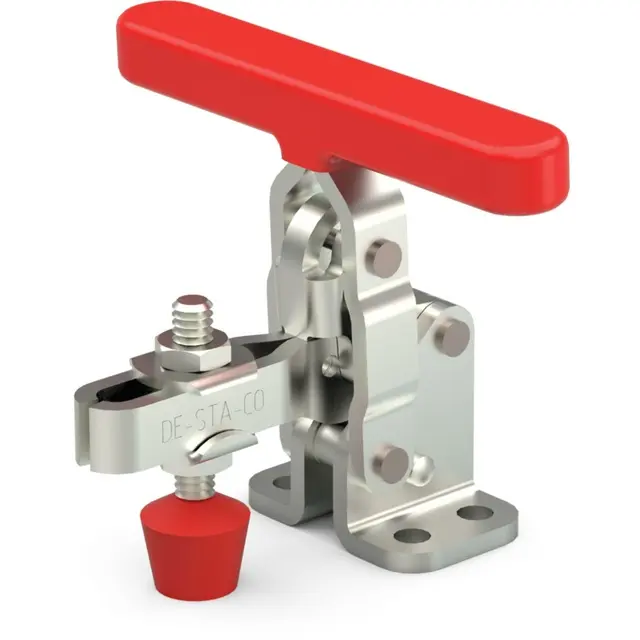 Produktfoto 1 von DESTACO 202-TU - Handspanner, vert., Kniehebel, geflanschte Basis, U-Spannarm
