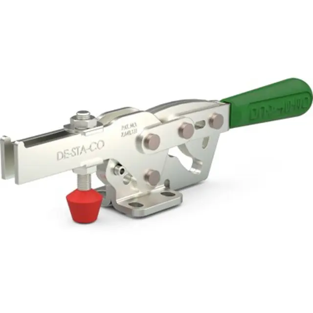 Produktfoto 1 von DESTACO 2027-U-G - Handspanner, horiz., Kniehebel, Vers. 2027-U m. grünem Griff