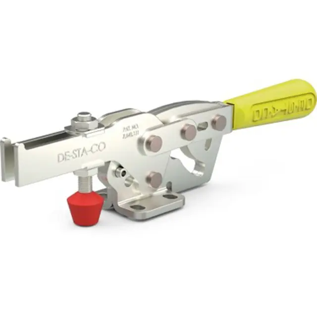 Produktfoto 1 von DESTACO 2027-U-Y - Handspanner, horizontal, Kniehebel, geflanschte Basis