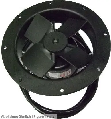 Produktfoto 1 von Glems 30051, Umluftventilator GT 2R-100 S 230V-1-50/60Hz, 2300 U/min