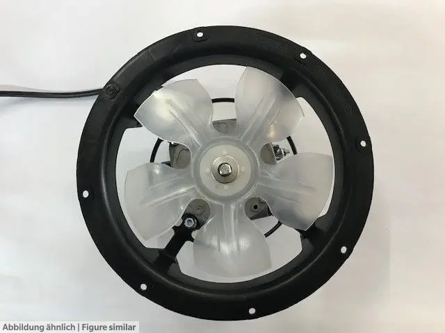 Produktfoto 1 von Glems 30055, Umluft-Ventilator kpl. GT 5R-150S 230V-1-50/60Hz, 5 Watt saugend