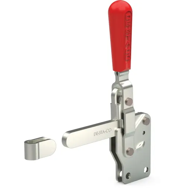 Produktfoto 1 von DESTACO 210-SB - Handspanner, vertikal, gerade Basis, massiver Spannarm