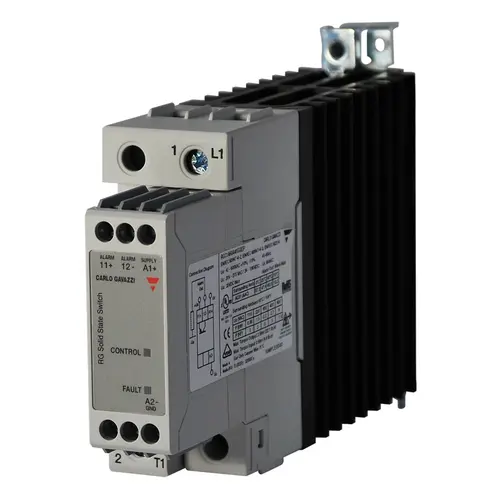 Produktfoto 1 von Carlo Gavazzi RGC1A60A42GGEP, 1P-SSC-AC IN-ZC 600V 43A 1200VP-E-CLP IN-OTP