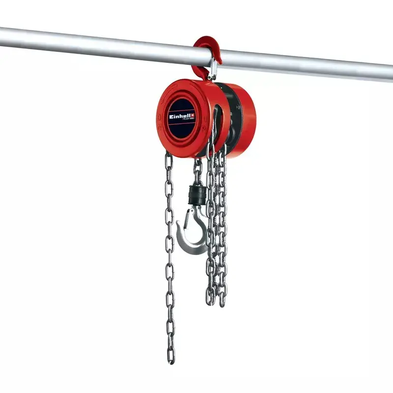 Produktfoto 1 von Einhell Kettenzug 2250110, Flaschenzug, 1000kg Tragkraft, manuell, Hubhöhe 2,5m