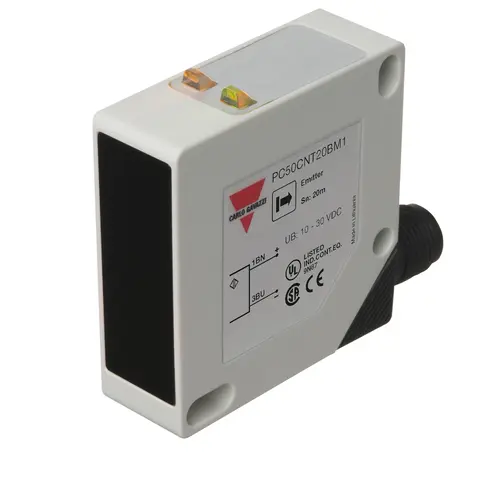Produktfoto 1 von Carlo Gavazzi PC50CNT20BM1, FOTO TE PL 20M DC-STECKER