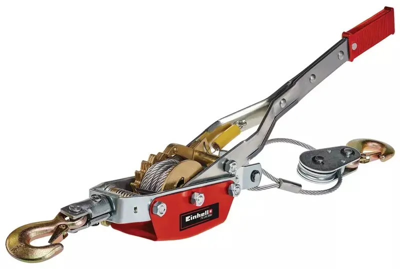 Produktfoto 1 von Einhell Seilwinde TC-LW 2000, Handseilwinde, 2000kg max. Zugkraft, Stahlseil
