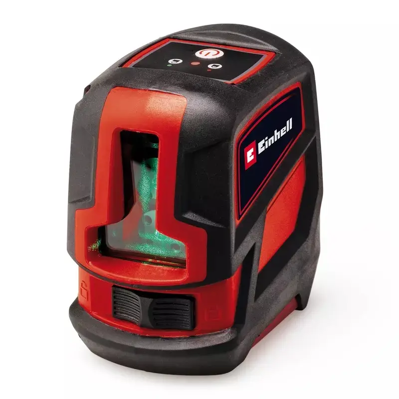 Einhell Kreuzlinienlaser TC-LL2 G, grüner Laser, selbstnivellierend