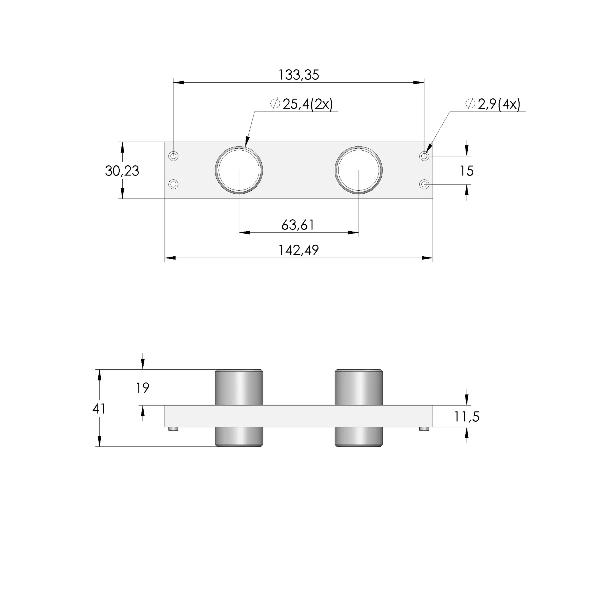 Produktfoto 1 von Ingun SSM-P-002-VPC-VA-M22,5, Schnittstellen Modul, SKU: 22908