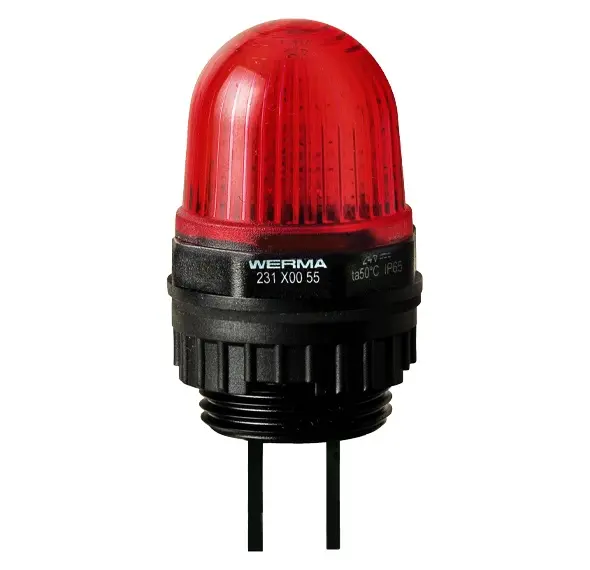 Produktfoto 1 von Werma 231.100.68, Micro LED Einbauleuchte 230VAC RD