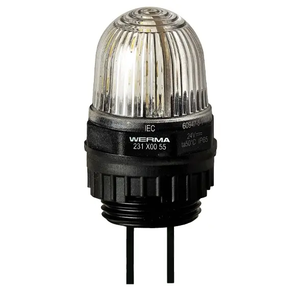 Produktfoto 1 von Werma 231.400.55, Micro LED Einbauleuchte 24VDC CL