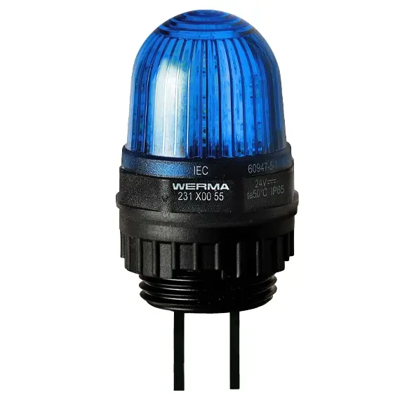 Produktfoto 1 von Werma 231.500.55, Micro LED Einbauleuchte 24VDC BU
