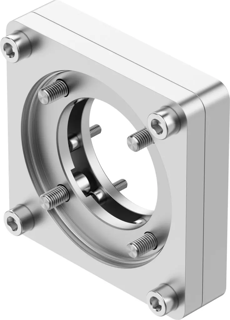 Produktfoto 1 von FESTO EAMF-A-77B-120G-S1, Motorflansch, P\n: 2449380