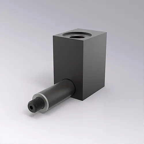 Produktfoto 1 von FIBRO 2480.00.24.56 Zweifach-Adapter M6, vertikal
