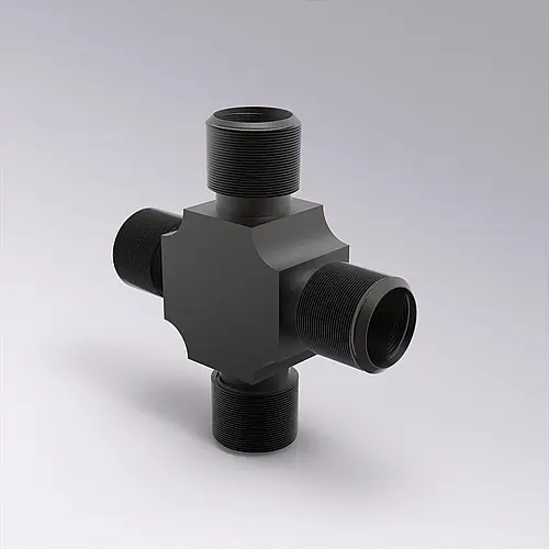 Produktfoto 1 von FIBRO 2480.00.28.28 Adapter K-24°Konus Mikro, Schlauch-Schlauch