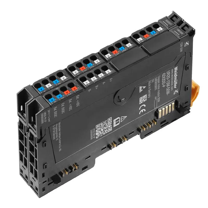 Produktfoto 1 von WEIDMÜLLER UR20-1SM-50W-6DI2DO-P, Remote-IO-Modul, IP20, Digitalsignale