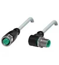Produktfoto 1 von Pepperl+Fuchs V1-G-5M-PUR-ABG-V1-W, Verbindungskabel, geschirmt