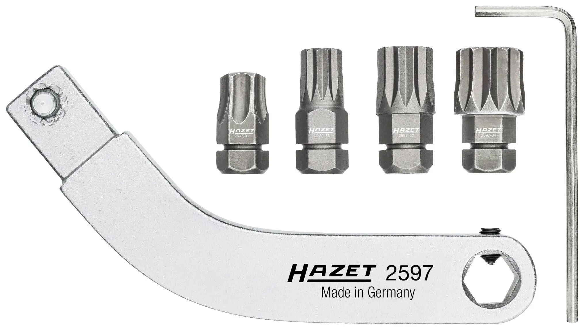 Produktfoto 1 von Hazet 2597-2/5, Türscharnier Einsteck-Werkzeug