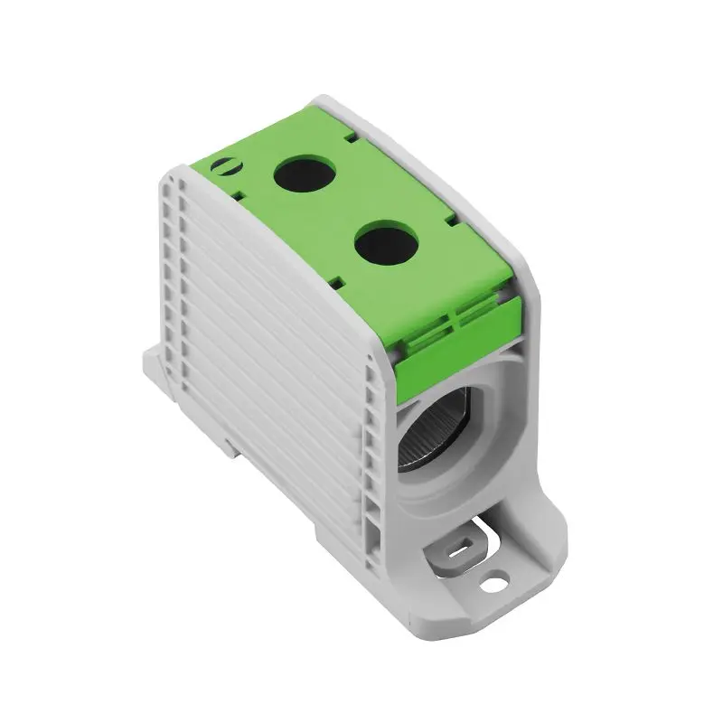 Produktfoto 1 von WEIDMÜLLER WPD 133 1X300/1X300 GN, Potentialverteilerklemme, Schraubanschluss