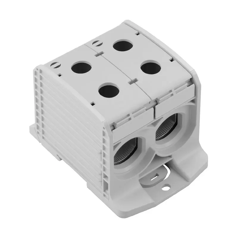 Produktfoto 1 von WEIDMÜLLER WPD 233 2X300/2X300 GY, Potentialverteilerklemme, Schraubanschluss