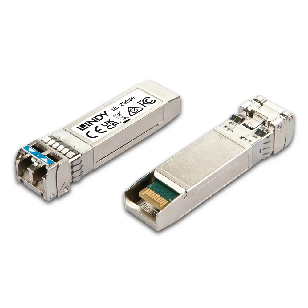 Produktfoto 1 von LINDY 25039, SFP+ Modul 10GBase-LR/LW LC Single Mode 1310nm