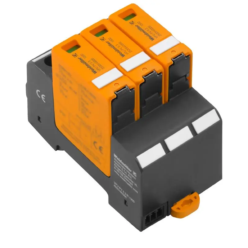 Produktfoto 1 von WEIDMÜLLER VPU PV II 3 1500, Überspannungsableiter, Niederspannung, 2530640000