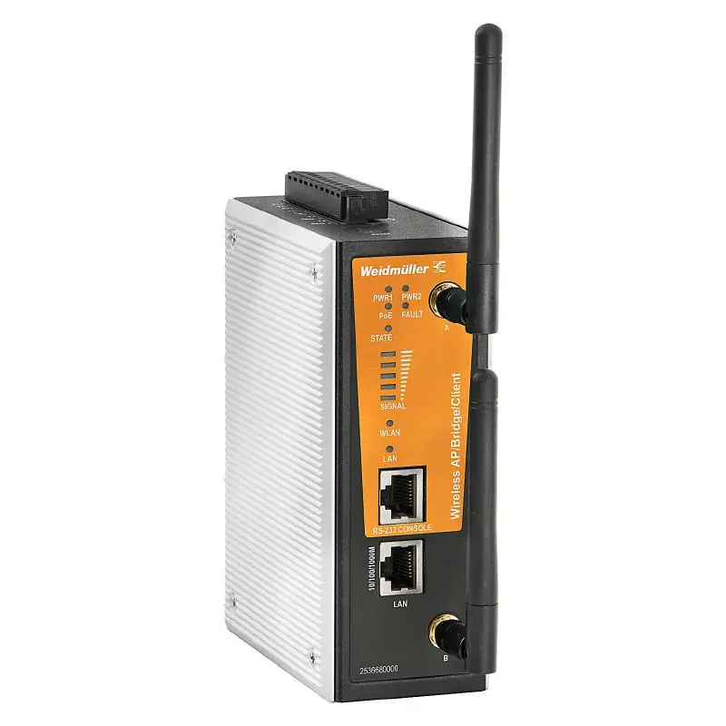 Produktfoto 1 von WEIDMÜLLER IE-WL-VL-AP-BR-CL-US, Wireless Access Point/Bridge/Client, 2536700000