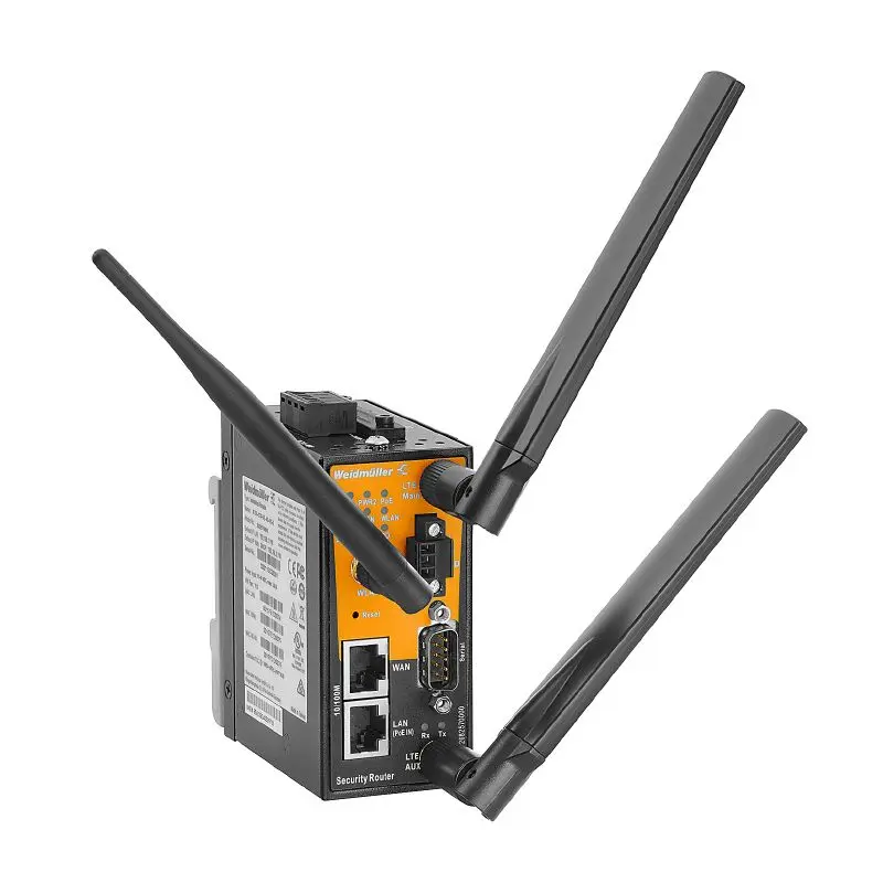Produktfoto 1 von WEIDMÜLLER IE-SR-2TX-WL-4G-EU, Security/NAT/VPN/U-link Router, P/n: 2682560000
