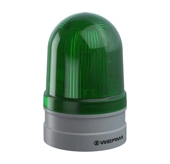 Produktfoto 1 von Werma 261.240.70, Midi Rotating 12/24V AC/DC GN
