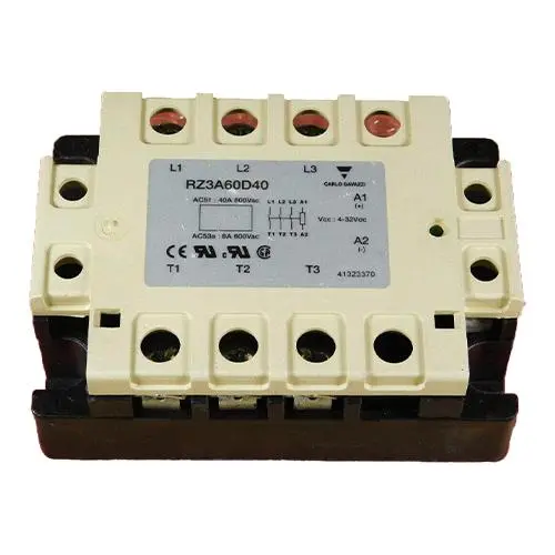 Produktfoto 1 von Carlo Gavazzi RZ3A60D40, SSR 3-POLIG ZS 42-660V 40A 4-32VDC