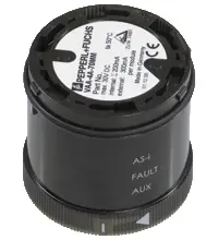 Produktfoto 1 von Pepperl+Fuchs VBA-4A-70MM, AS-Interface-Signalsäulenmodul