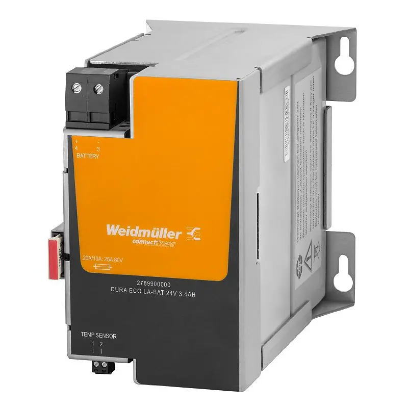 Produktfoto 1 von WEIDMÜLLER DURA ECO LA-BAT 24V 3.4AH, Batterie, P/n: 2789900000