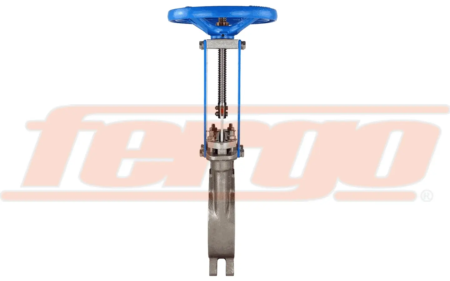 Produktfoto 1 von Fergo FM200 Stoffschieber DN 80 EPDM Edelstahl Handrad steigende Spindel