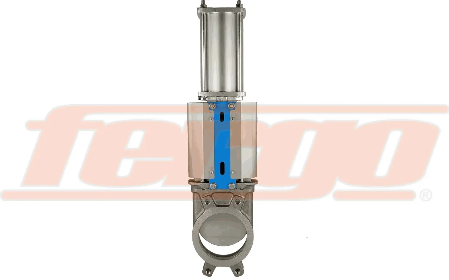 Produktfoto 1 von Fergo FM200 Stoffschieber DN 200 EPDM Edelstahl pneumatisch