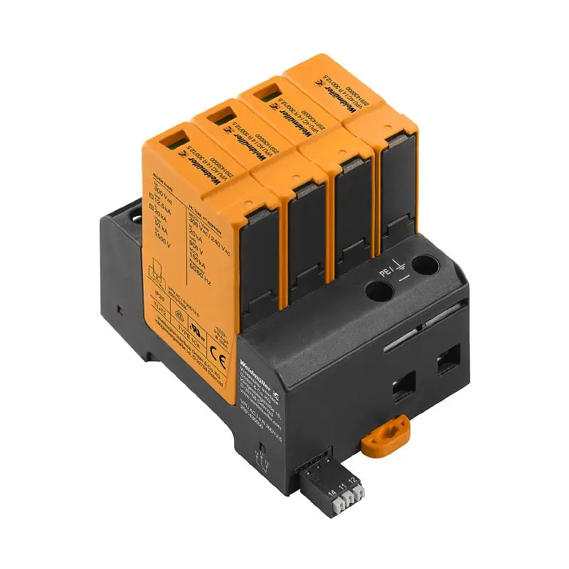 Produktfoto 1 von WEIDMÜLLER VPU AC I 3+MOV R 950/12.5, Überspannungsschutzgeräte