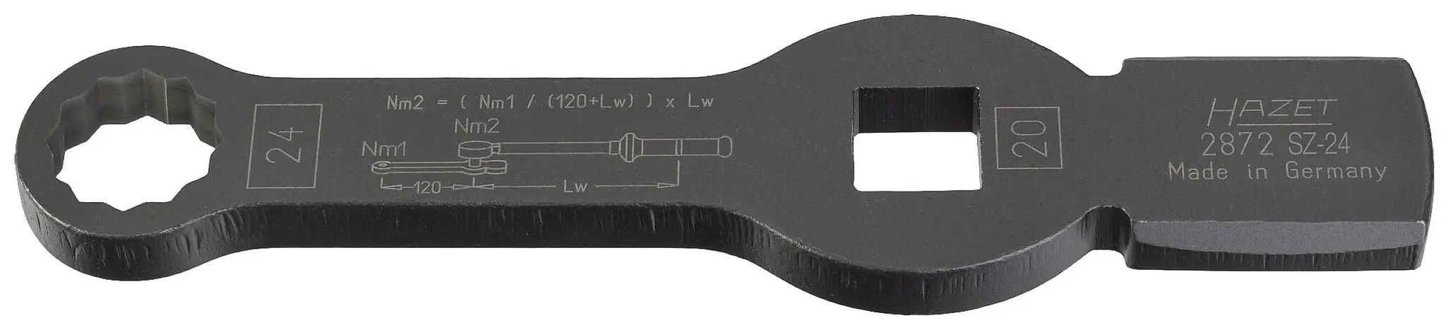 Hazet 2872SZ-24, Schlag-Ringschlüssel