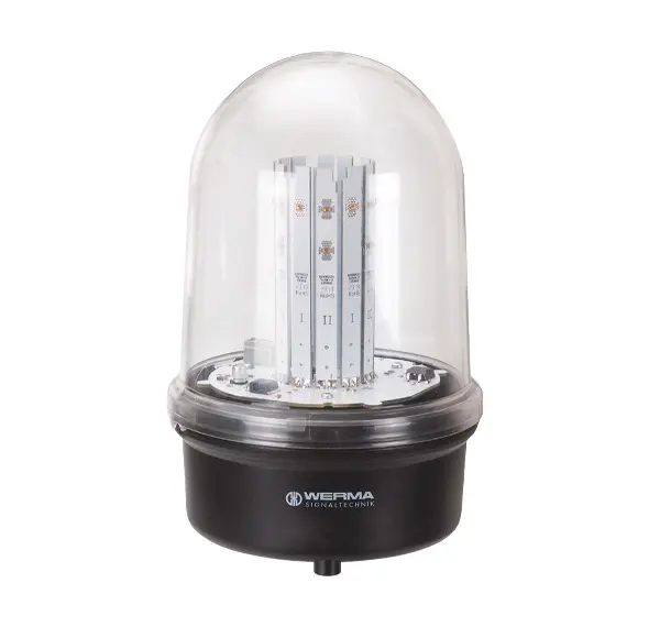 Produktfoto 1 von Werma 280.470.68, LED-Hindernisfeuer BM 230VAC RD