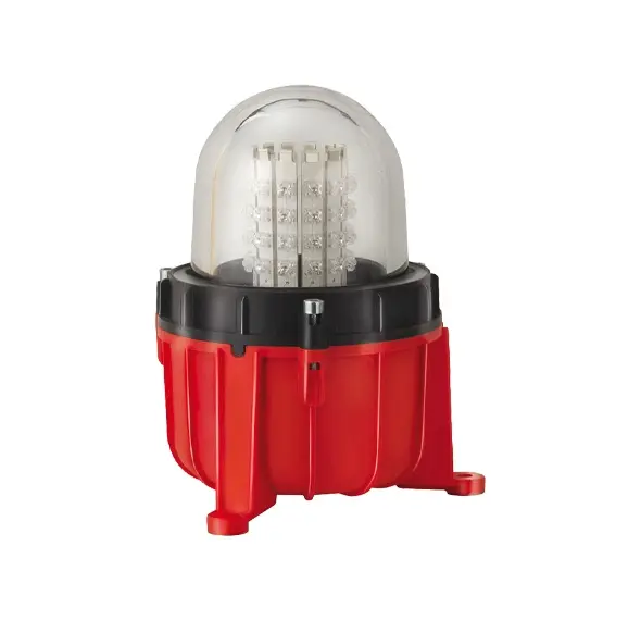 Produktfoto 1 von Werma 281.410.68, LED-Hindernisfeuer BM 230VAC RD