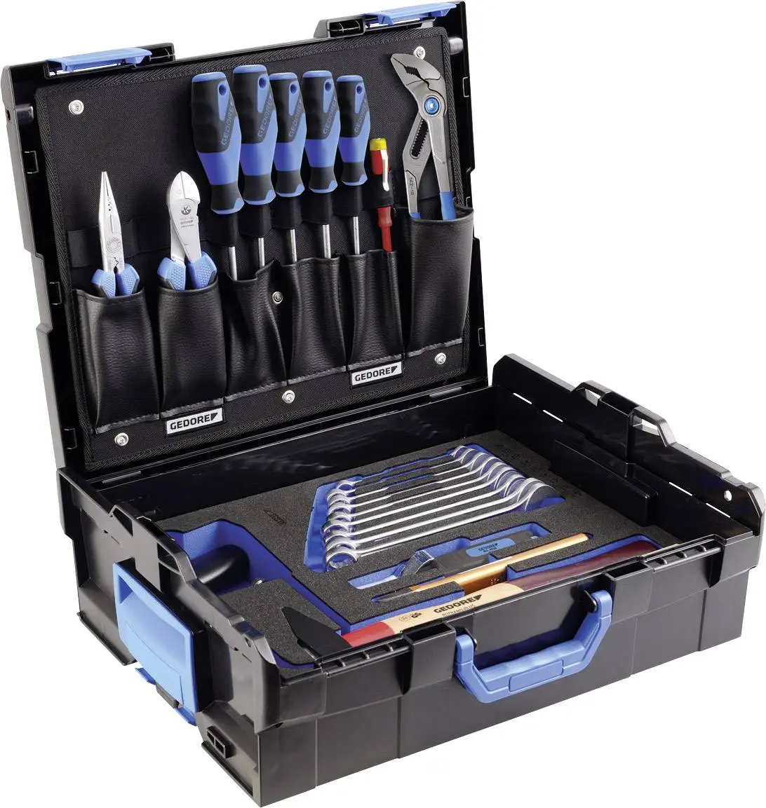 Produktfoto 1 von Gedore 2835983 Handwerker Werkzeugkoffer bestueckt 23-teilig