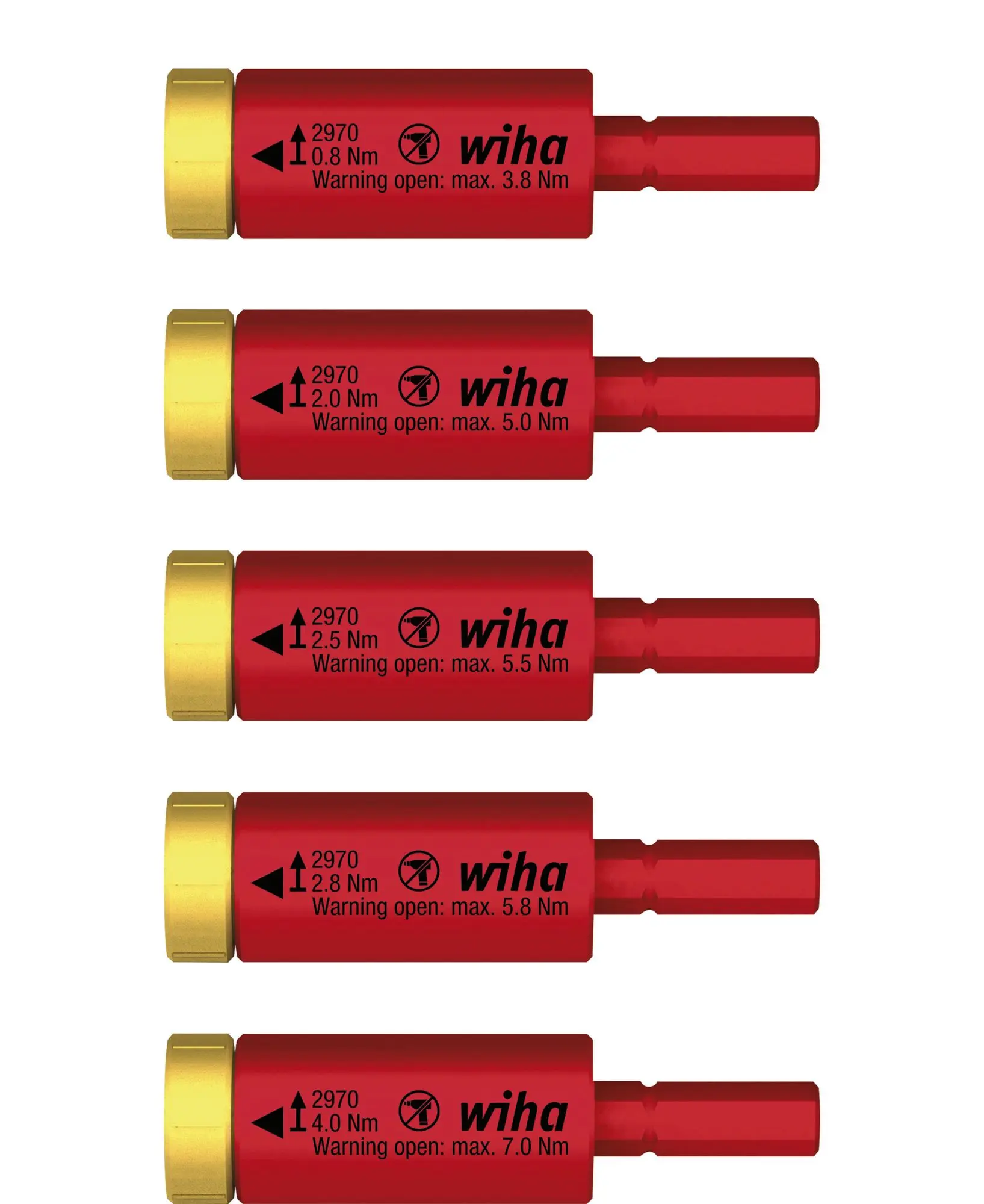 Produktfoto 1 von Wiha 41479, Drehmoment Set easyTorque Adapter electric