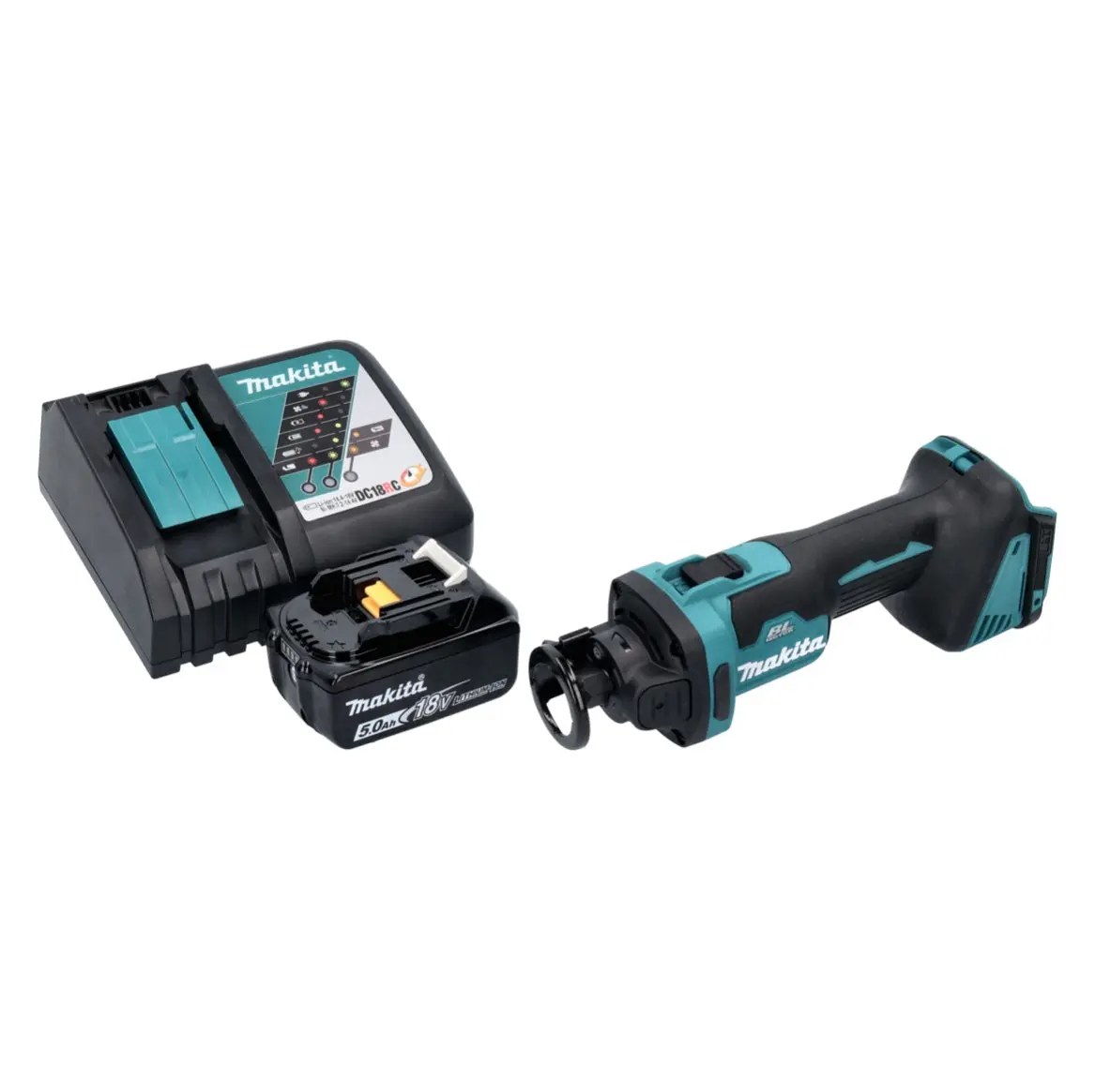 Produktfoto 1 von Makita DDF490RFJ, Akku Bohrschrauber 18V 65Nm 1/2" Brushless +2x Akku+Ladegerät
