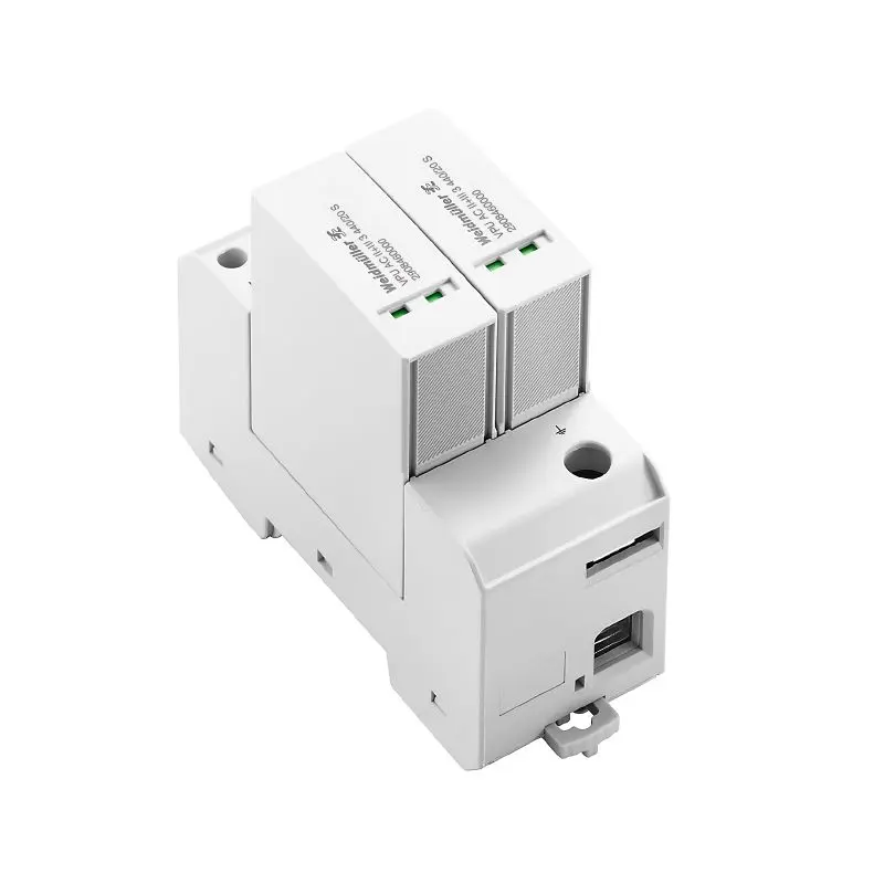 Produktfoto 1 von WEIDMÜLLER VPU AC II+III 3 440/20 S, Überspannungsschutzgeräte f. Energiesysteme