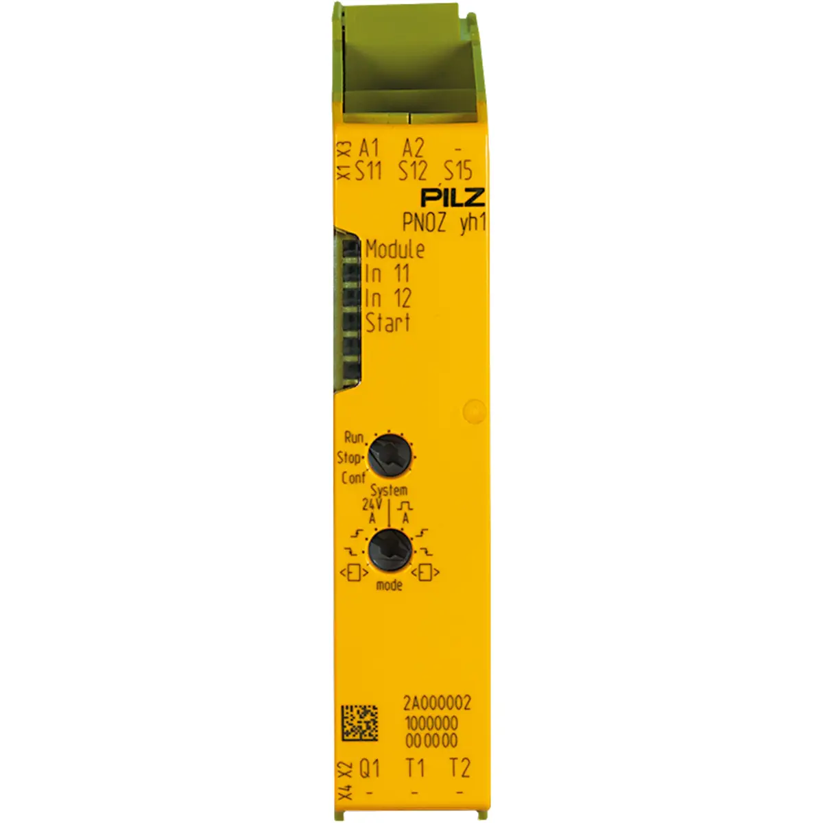 Produktfoto 1 von PILZ PNOZ yh1 2DI 24VDC Schaltgeräte P/N: 2A000002
