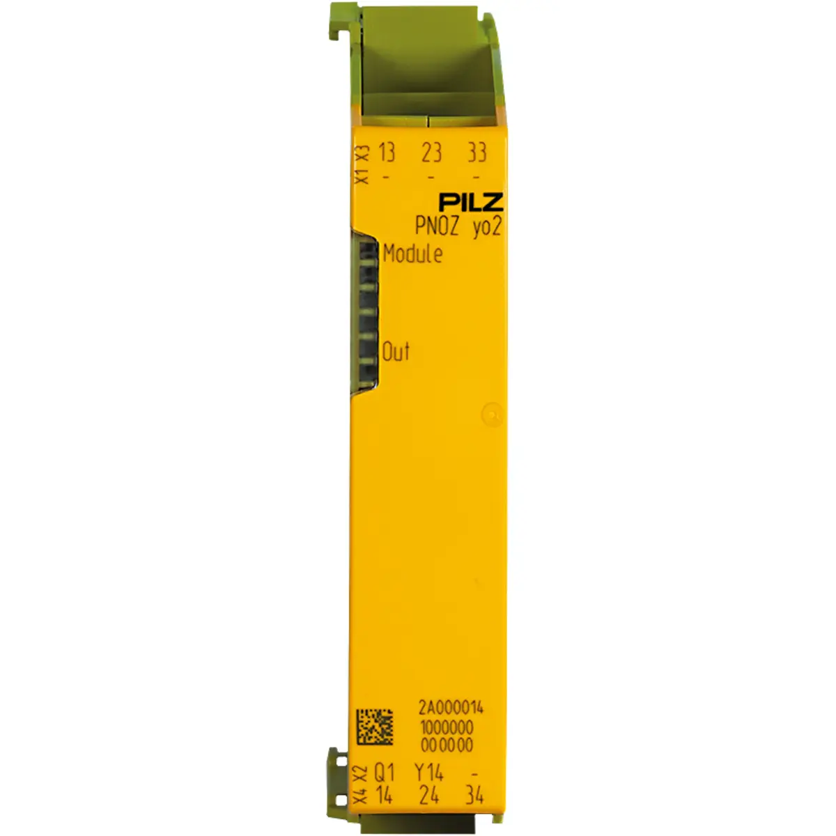 Produktfoto 1 von PILZ PNOZ yo2 3NO Schaltgeräte P/N: 2A000014