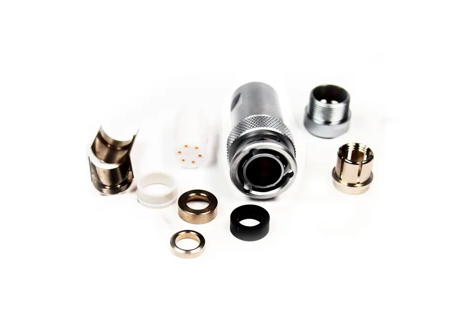 Produktfoto 1 von HBM Messtechnik 3-3312.0095, Kabelbuchse HK6S für 8mm-Kabel