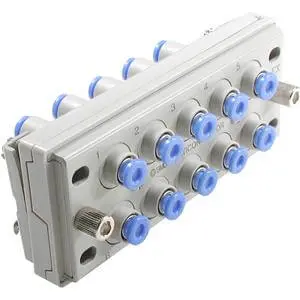 Produktfoto 1 von SMC KDM20-06KDM, Rechteckiger Mehrfachstecker