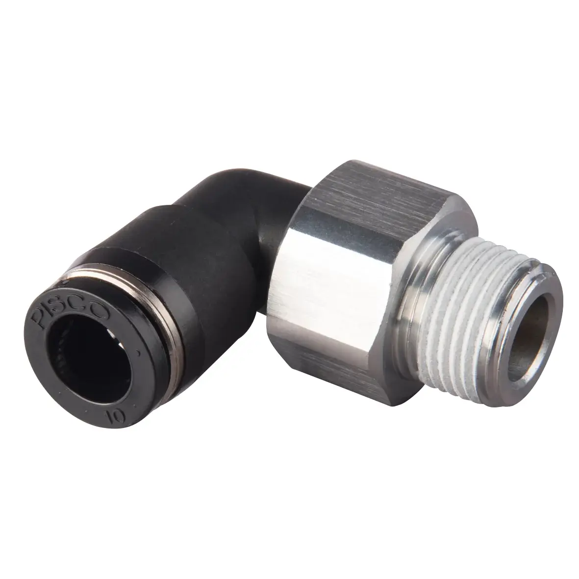 Produktfoto 1 von FIPA 30.837, 90° Rotationsverschraubung mit Kugellager Da 12 mm, R3/8-AG