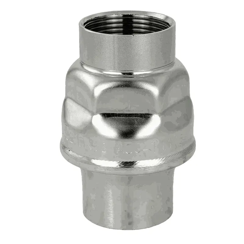 Produktfoto 1 von Fergo RV101 Muffen Rückschlagventil 1 1/2 Zoll Edelstahl(1.4408) Viton