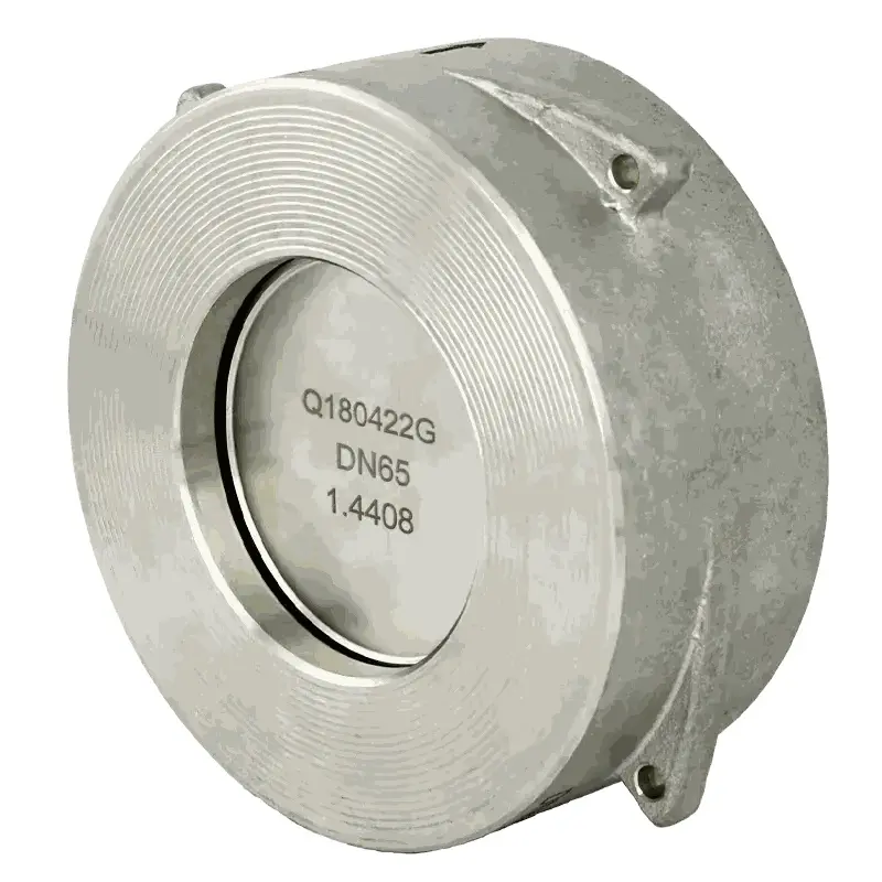 Produktfoto 1 von Fergo RV110 Rückschlagventil DN 65 Edelstahl PN16/40/ANSI150/300 PTFE